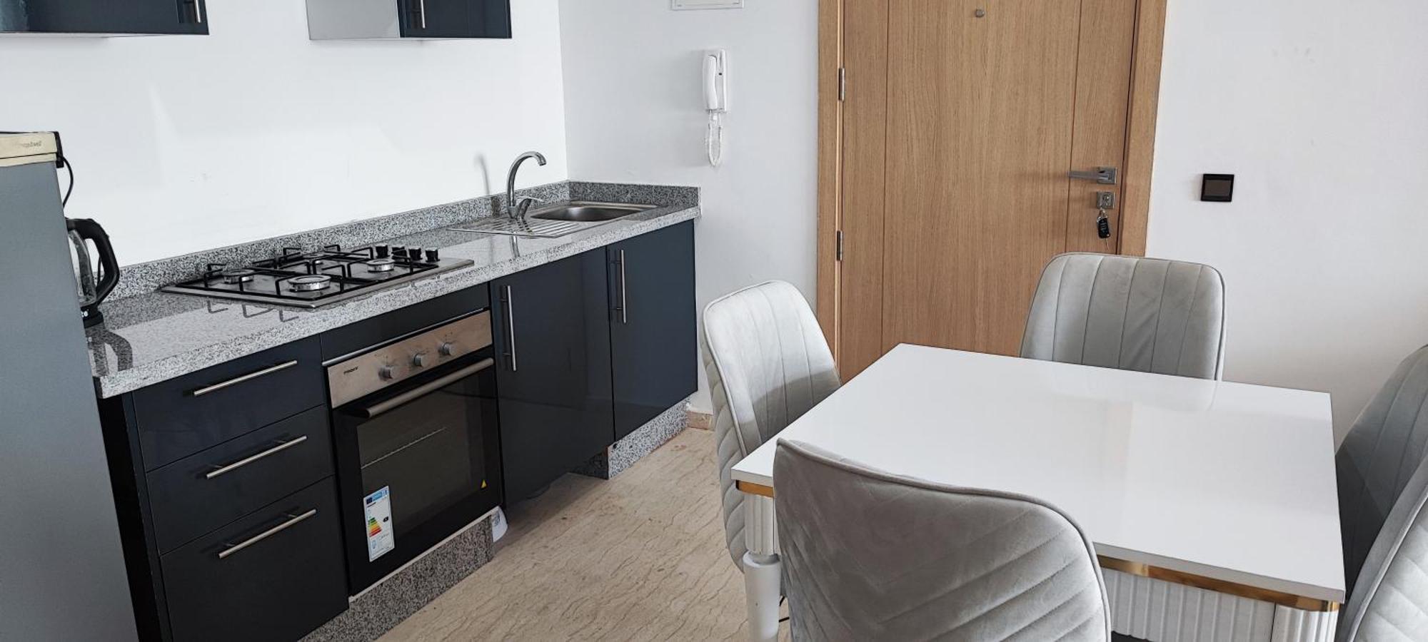 Magnifique Appartement De Standing A Tanger Avec Vue Sur Mer Et Acces Piscine Exteriör bild