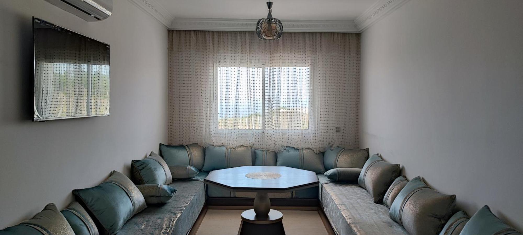 Magnifique Appartement De Standing A Tanger Avec Vue Sur Mer Et Acces Piscine Exteriör bild