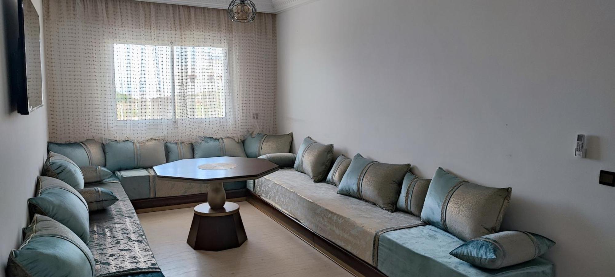 Magnifique Appartement De Standing A Tanger Avec Vue Sur Mer Et Acces Piscine Exteriör bild