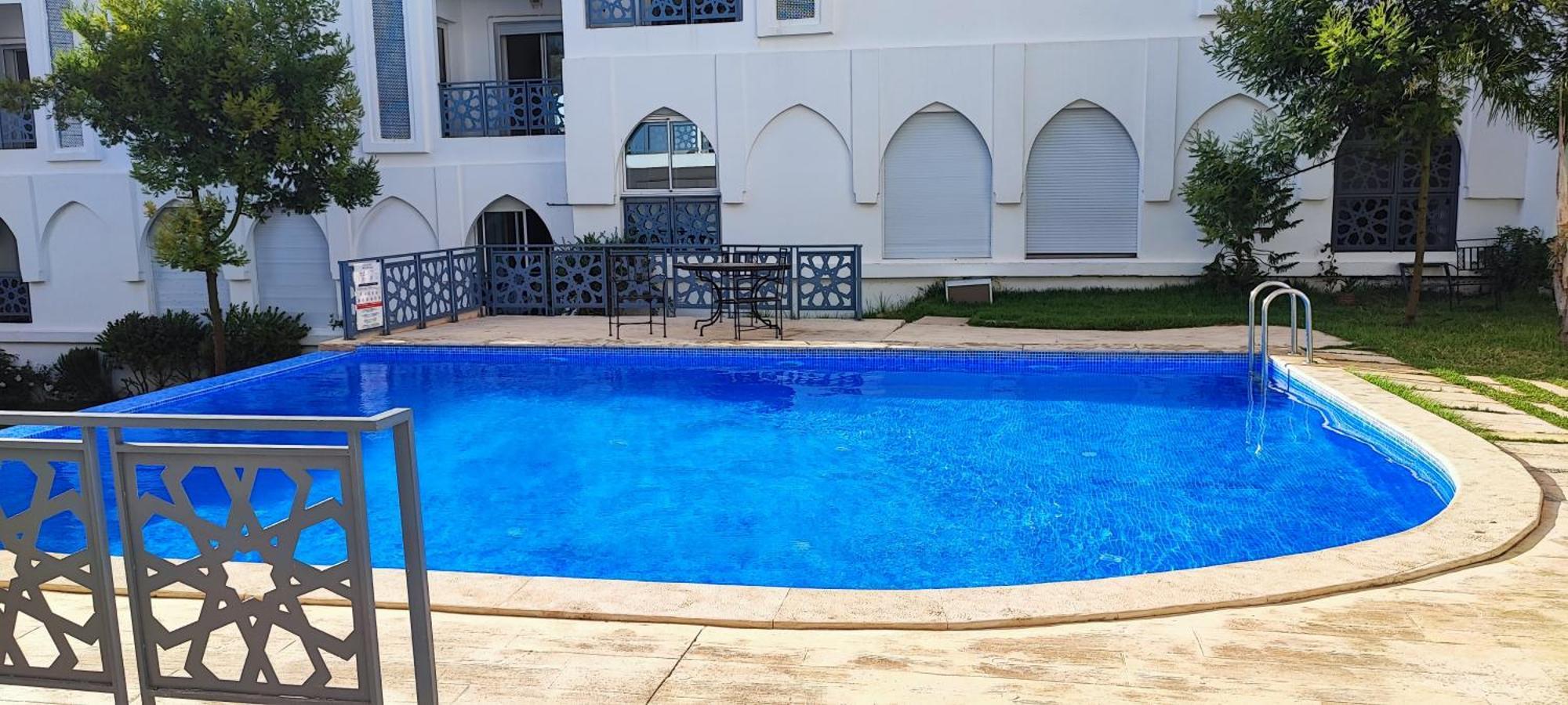 Magnifique Appartement De Standing A Tanger Avec Vue Sur Mer Et Acces Piscine Exteriör bild