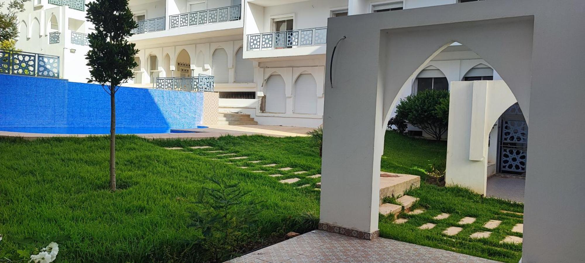 Magnifique Appartement De Standing A Tanger Avec Vue Sur Mer Et Acces Piscine Exteriör bild